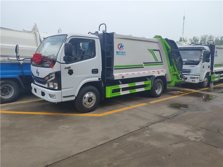 程力專汽國六產品升級適應發展創造垃圾分類車