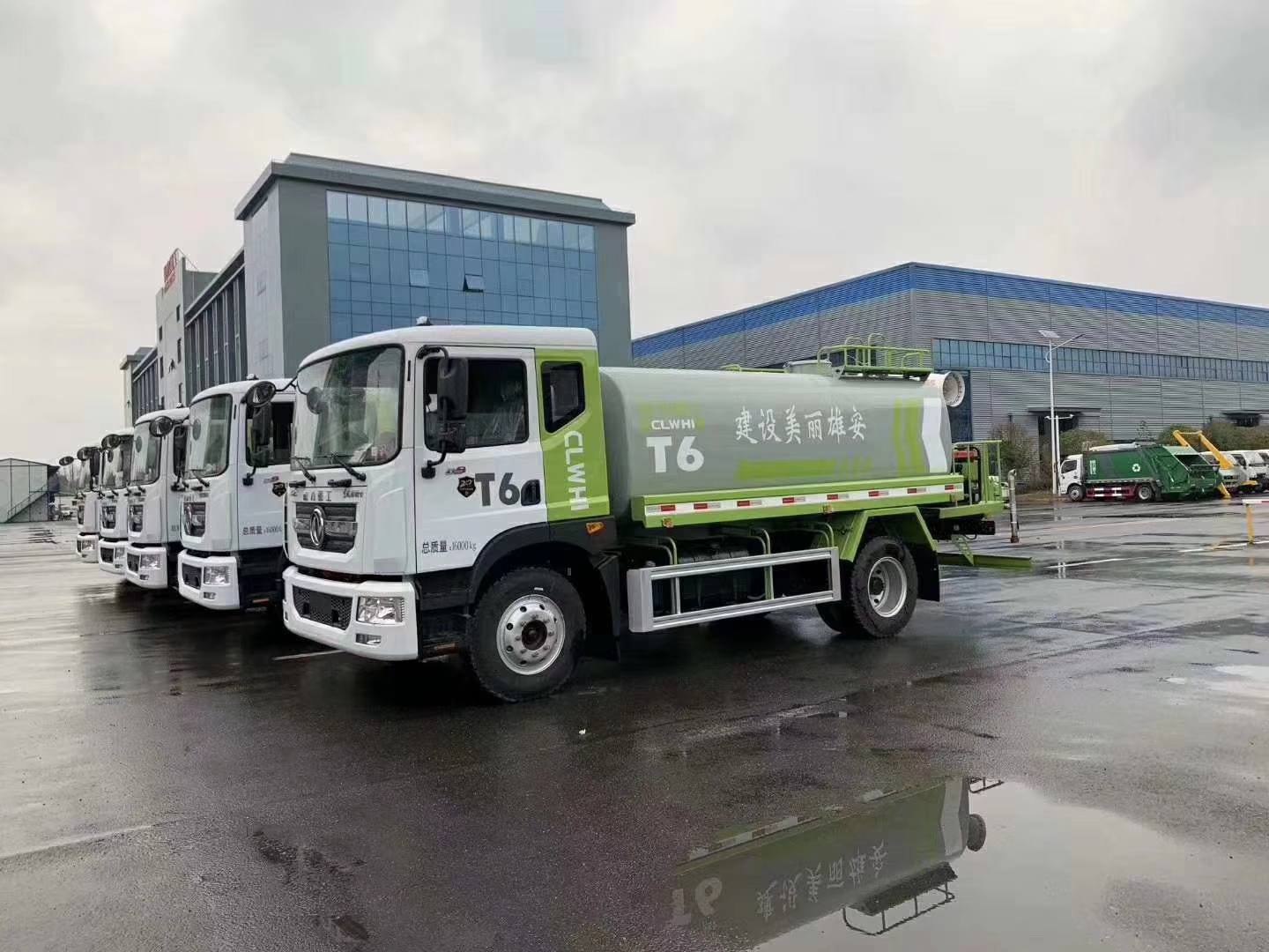 東風D9多功能抑塵車支持美麗雄安建設