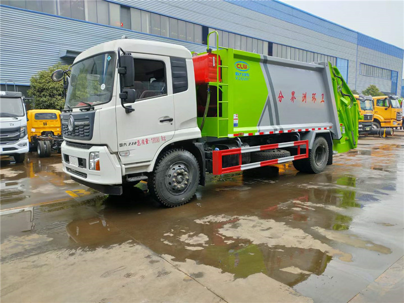 東風天錦14立方壓縮垃圾車